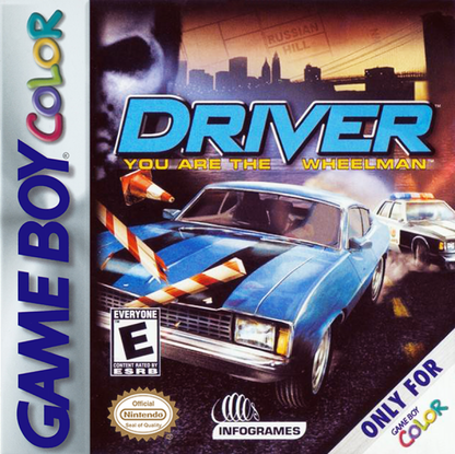 Driver You Are The Wheelman PlayStation cover art for retro video game enthusiasts featuring cinematic driving action gameplay high speed car chases undercover police missions open city environments precision vehicle handling crime thriller atmosphere classic racing adventure and collectible gaming appeal