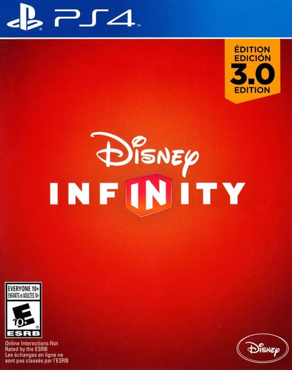Disney Infinity 3.0 – PlayStation 4 (PS4) video game cover image, action-adventure sandbox by Avalanche Software
