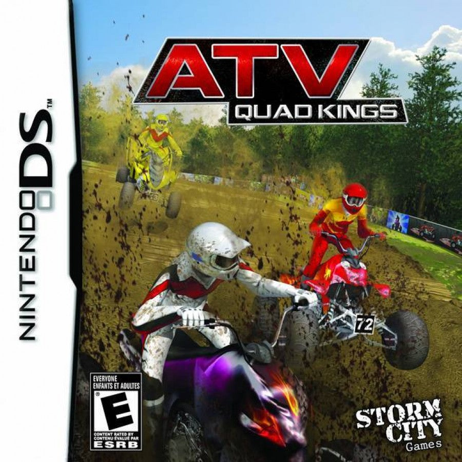 ATV Quad Kings cover art for Nintendo DS (DS) off-road racing video game