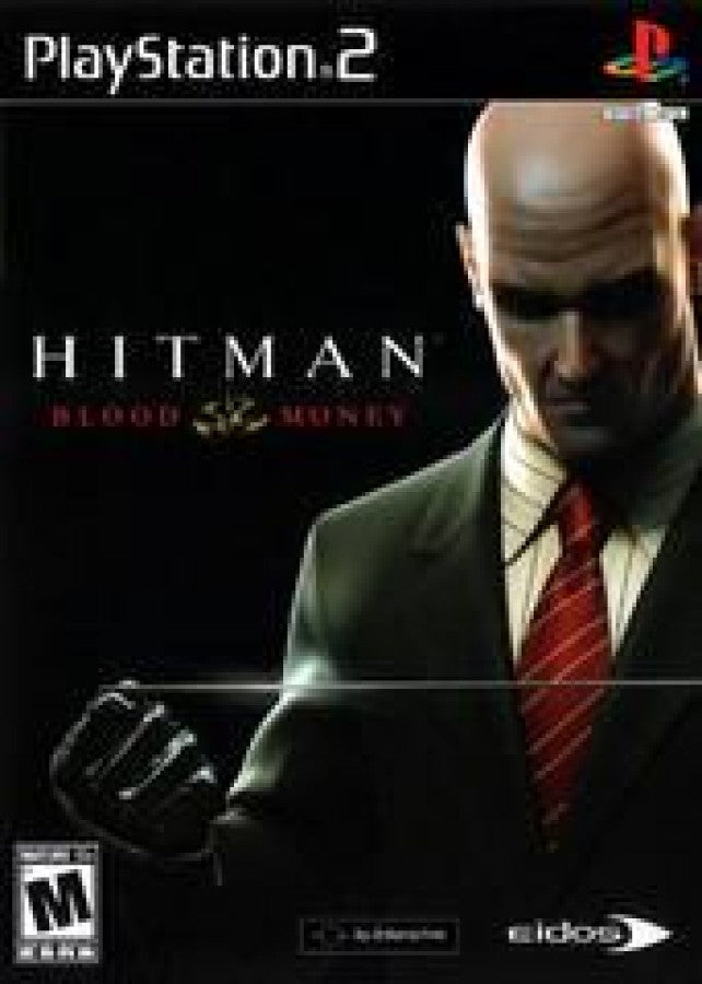 Hitman: Blood Money cover art for PlayStation 2 (PS2) video game