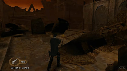 Constantine for PlayStation 2 with dark action-adventure and supernatural thriller theme gameplay