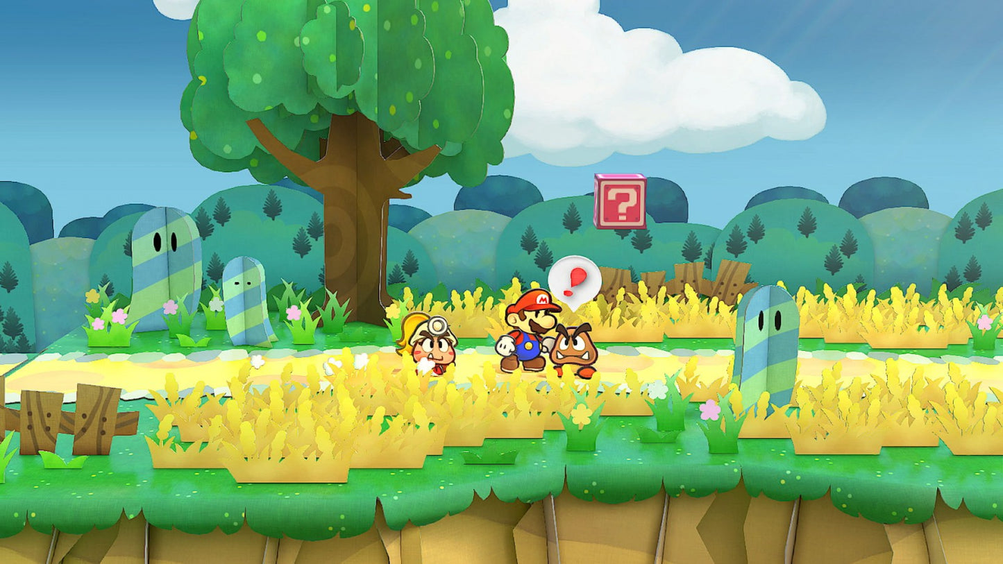 Paper Mario The Thousand-Year Door AES Import Nintendo Switch for role playing video game fans featuring turn based battles charming paper style graphics humorous storytelling puzzle solving colorful worlds memorable characters adventure gameplay import edition collectible gaming appeal gameplay 