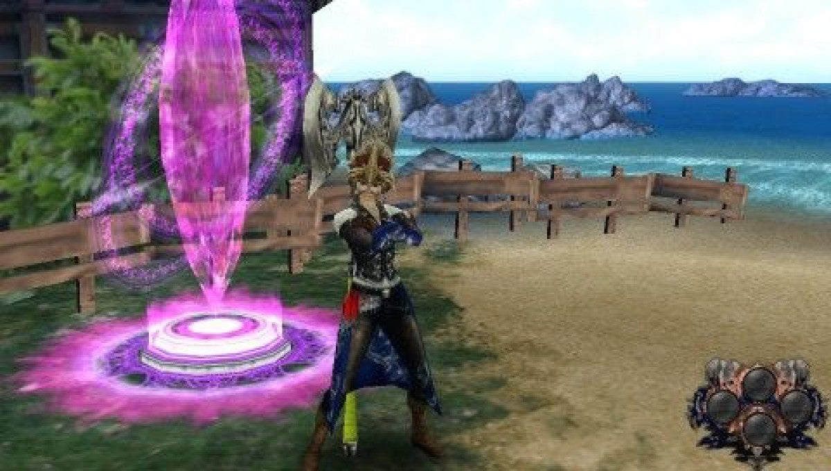 Lord of Arcana gameplay for PlayStation Portable (PSP) action role-playing game