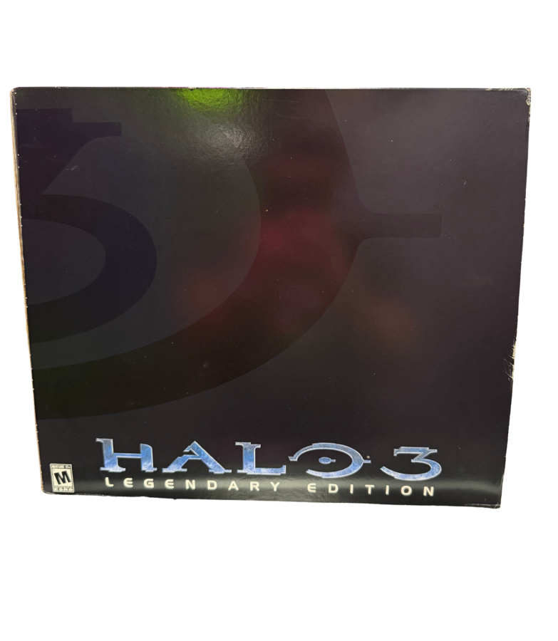 Halo 3 Legendary Edition Factory Sealed Xbox 360 for video game enthusiasts featuring iconic first person shooter gameplay Master Chief sci fi combat campaign missions multiplayer battles Covenant enemies limited edition collectibles factory sealed packaging and collectible gaming appeal front of box