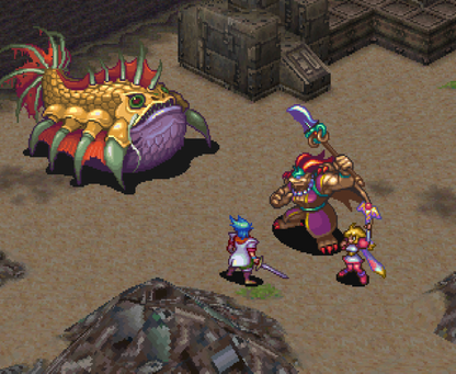 Breath of Fire III PS1 PlayStation 1 JRPG role playing game Capcom fantasy dragon transformation turn based combat story driven adventure retro video game gameplay