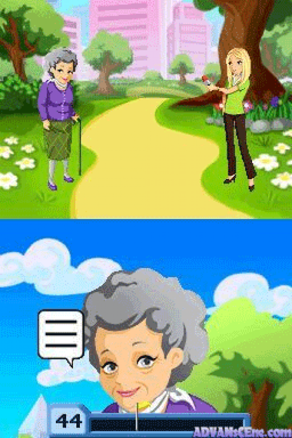 Imagine: Reporter gameplay for Nintendo DS (DS) journalism life simulation video game