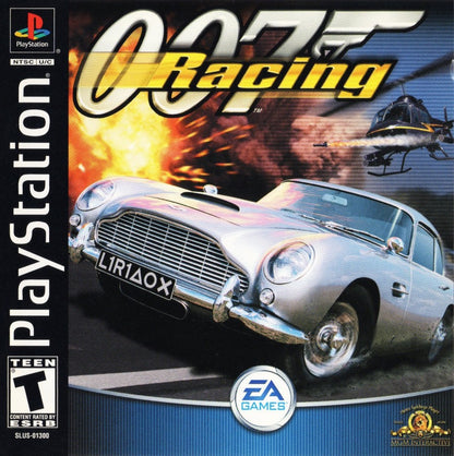 007 Racing cover art image for PlayStation 1 (PS) retro racing video game