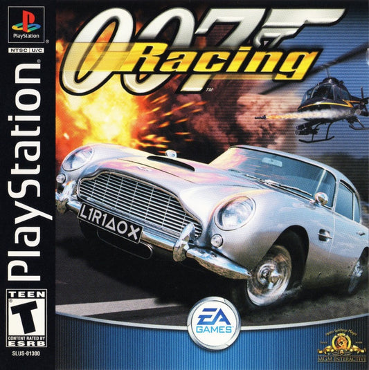 007 Racing cover art image for PlayStation 1 (PS) retro racing video game