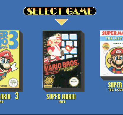 Super Mario All-Stars gameplay for Super Nintendo Entertainment System (SNES) retro video game
