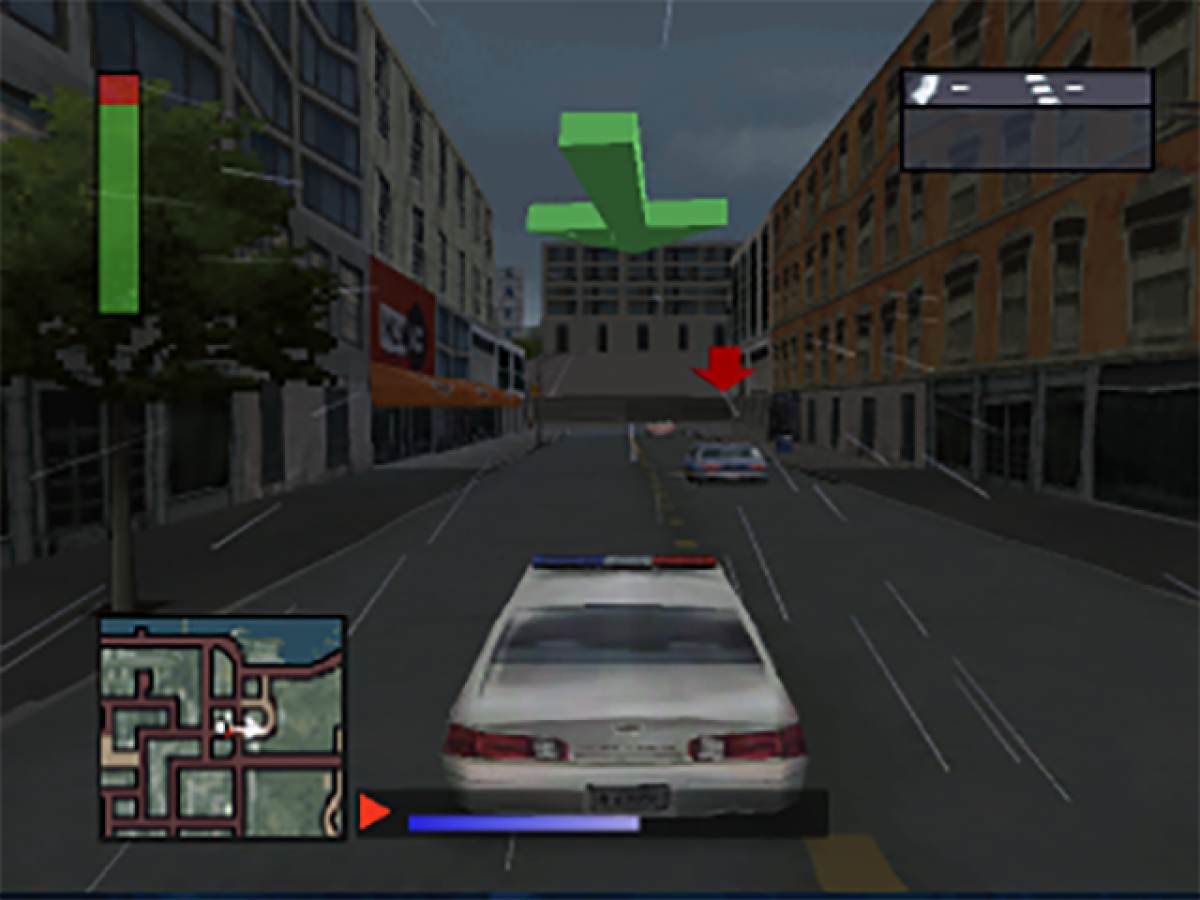 World's Scariest Police Chases Sony PlayStation PS1 video game featuring police driving action gameplay high speed pursuits police vehicles chase missions traffic enforcement dangerous criminals road chases emergency response and classic 32 bit PlayStation gameplay retro video game collection collectible gaming appeal gameplay