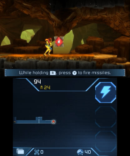 Metroid: Samus Returns gameplay for Nintendo 3DS (3DS) video game