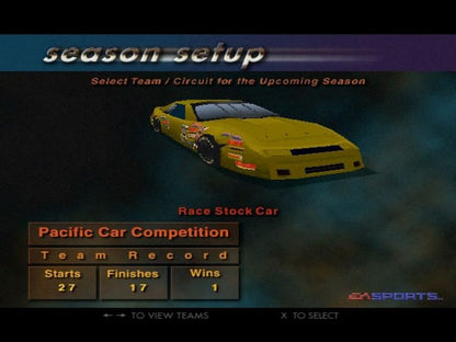 Andretti Racing Sega Saturn video game, arcade racing simulation, IndyCar motorsport action, retro Sega console title gameplay