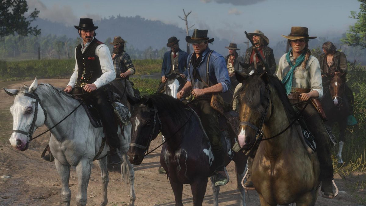 Red Dead Redemption 2 – PlayStation 4 (PS4) video game gameplay, open-world action-adventure