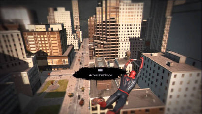 The Amazing Spider-Man PlayStation 3 PS3 video game, open-world action adventure, superhero gameplay, web-slinging combat, Marvel title gameplay