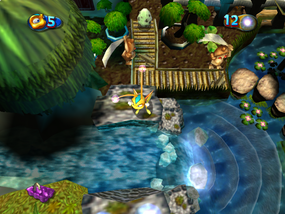 Zapper One Wicked Cricket GameCube game featuring action platformer gameplay and colorful insect-themed adventure gameplay screenshot