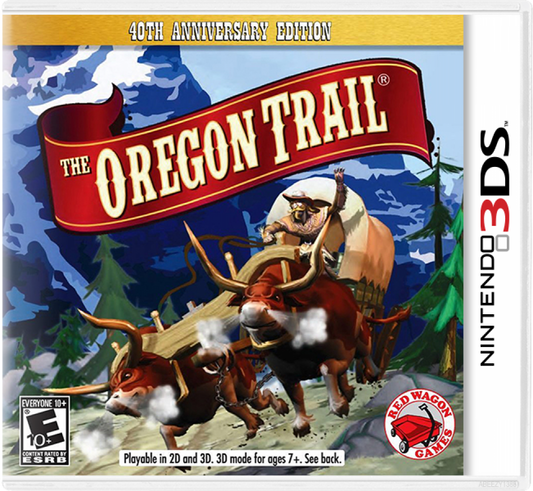 Oregon Trail cover art for Nintendo 3DS 3DS video game