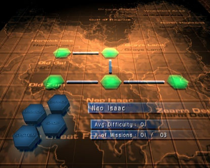 Armored Core 2: Another Age PS2 game for PlayStation 2 featuring classic mech combat action gameplay