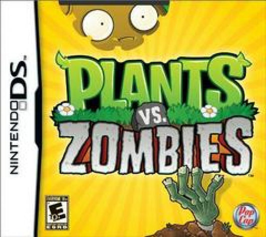 Plants vs. Zombies cover art for Nintendo DS (DS) video game