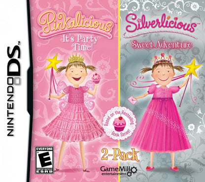 Pinkalicious Silverlicious 2-Pack cover art for Nintendo DS (DS) children's adventure video game bundle