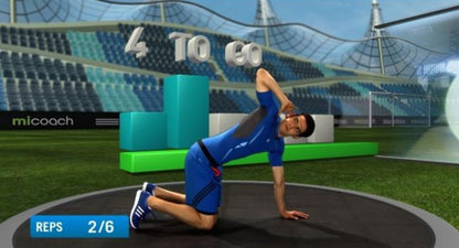miCoach by Adidas gameplay for PlayStation 3 (PS3) video game