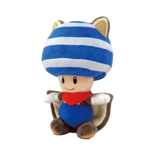 Flying Squirrel Toad 8 inch blue plush toy