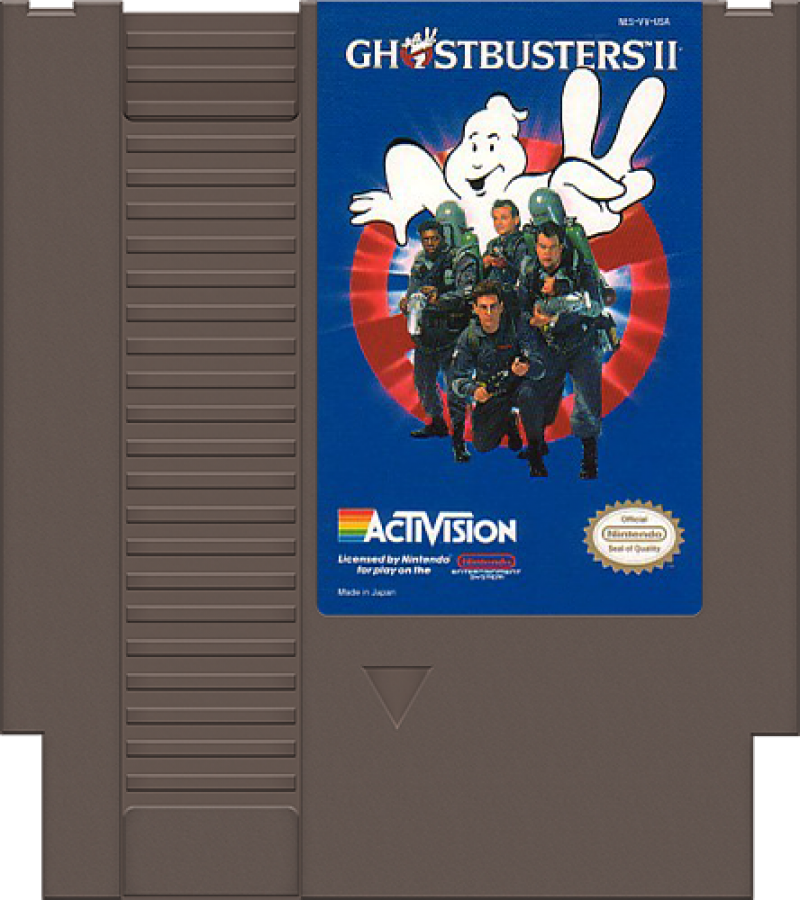 Ghostbusters II cartridge for Nintendo Entertainment System (NES) retro video game