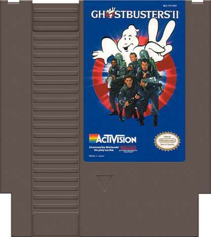 Ghostbusters II cartridge for Nintendo Entertainment System (NES) retro video game
