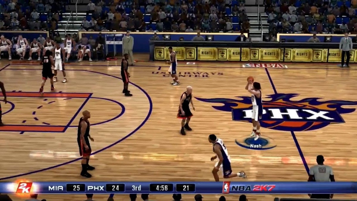 NBA 07 gameplay for PlayStation 3 (PS3) video game