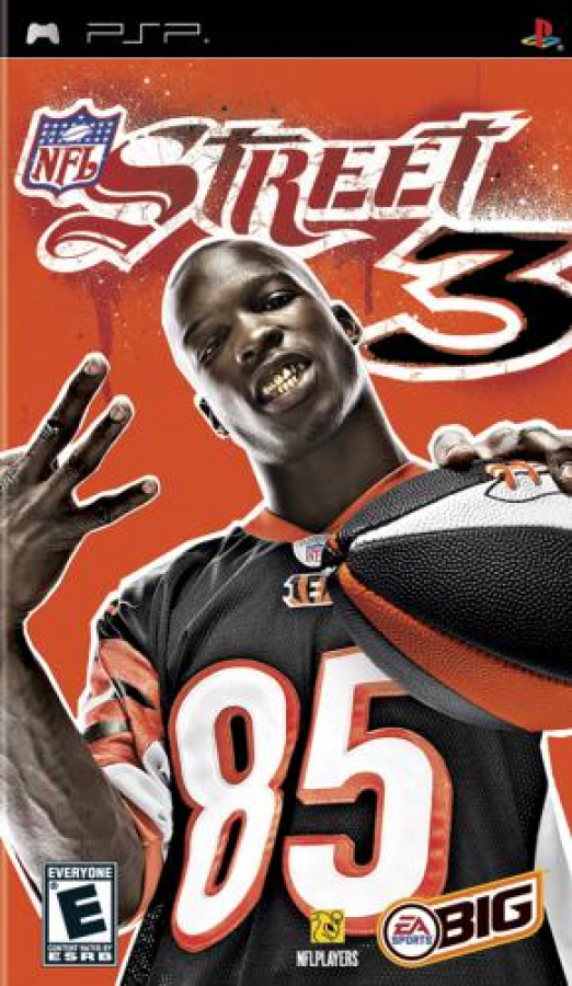 NFL Street 3 cover art for PlayStation Portable (PSP) video game