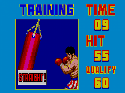 Rocky – Sega Master System (SMS) gameplay for boxing video game
