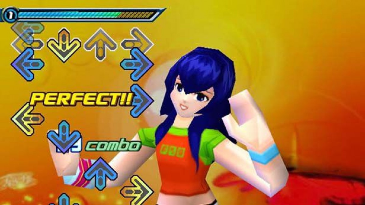 Dance Dance Revolution Extreme 2 disc for the PlayStation 2 featuring rhythm dance gameplay with music tracks step based challenges and multiplayer modes using a dance pad controller gameplay