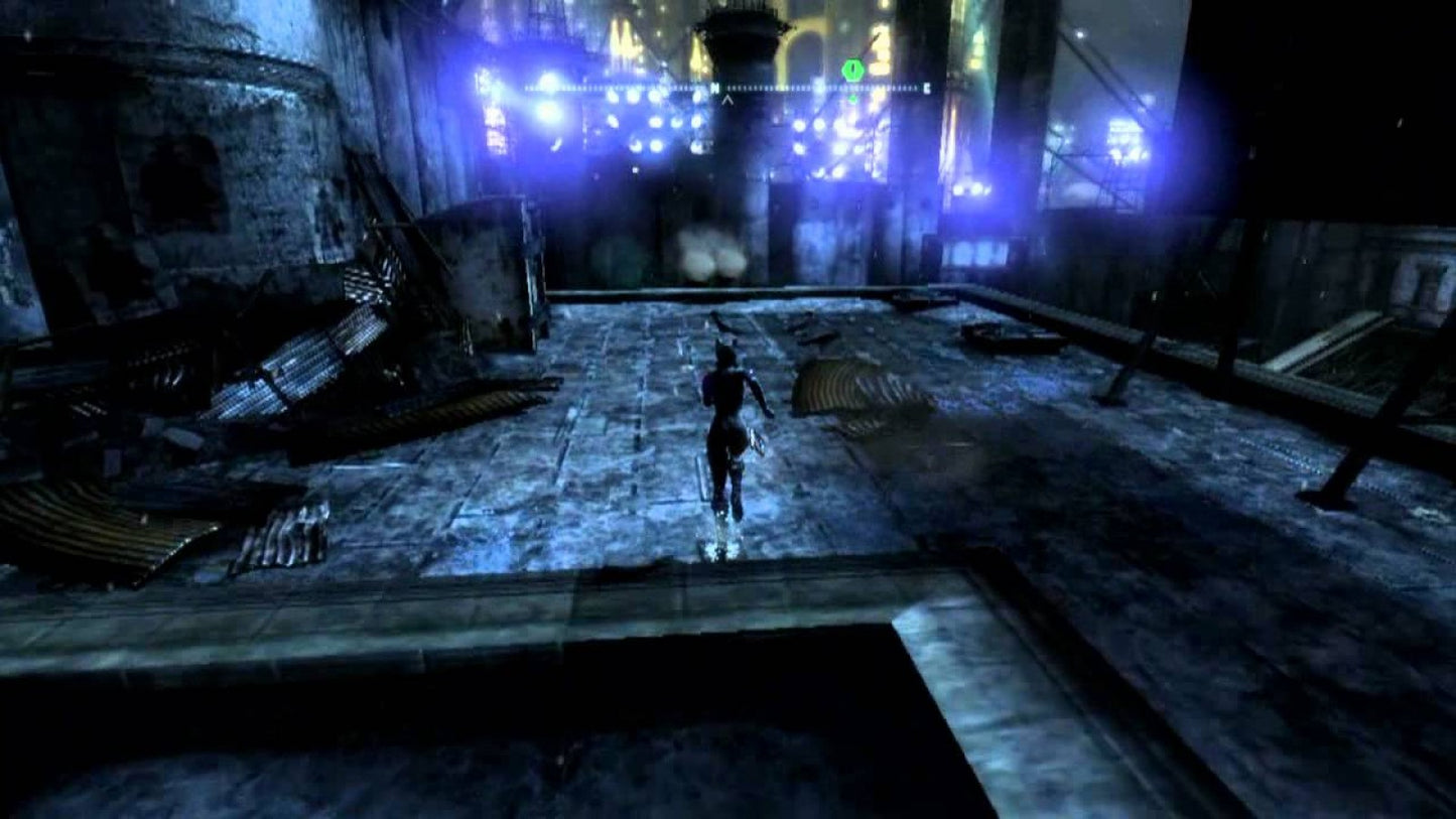 Batman Arkham Asylum & Batman Arkham City Dual Pack Greatest Hits PlayStation 3 PS3 video game, action adventure bundle, superhero combat and stealth gameplay, console title Arkham City gameplay screenshot