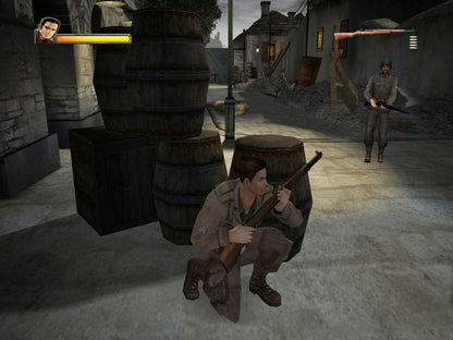 Airborne Troops: Countdown to D-Day PS2 action shooter video game gameplay