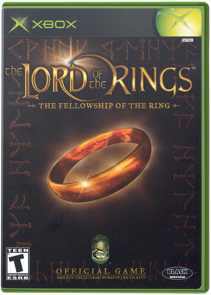 The Lord of the Rings: The Fellowship of the Ring – Xbox (XBOX) cover art for video game for XBOX