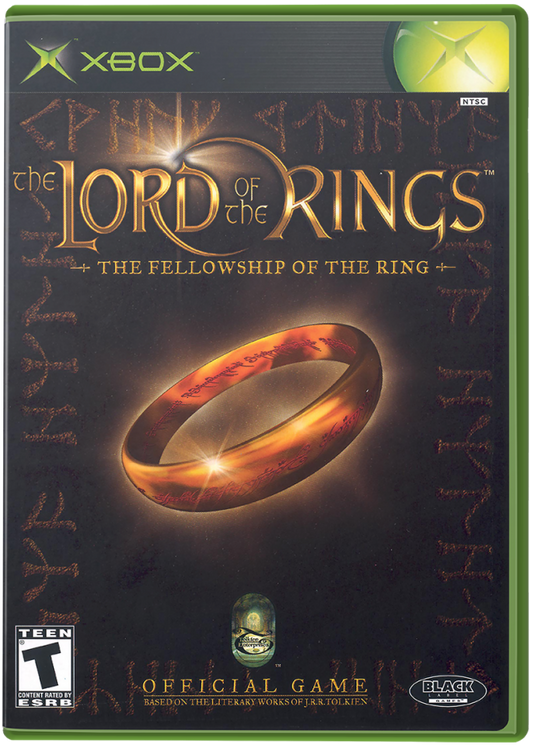 The Lord of the Rings: The Fellowship of the Ring – Xbox (XBOX) cover art for video game for XBOX