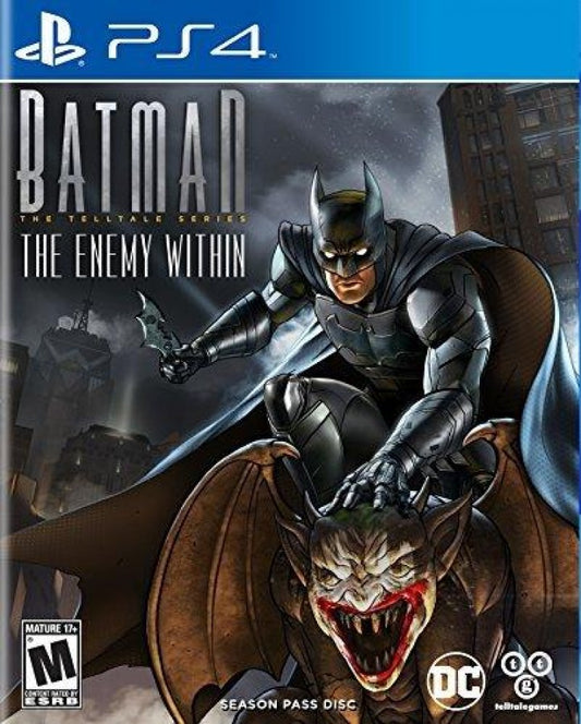 Batman: The Enemy Within cover art for PlayStation 4 (PS4) video game