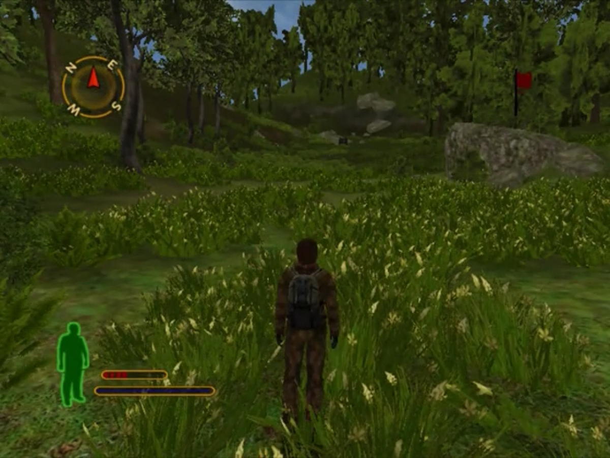 Cabela’s Big Game Hunter 2005 Adventures GameCube game featuring realistic hunting simulation gameplay and outdoor adventure action gameplay screenshot