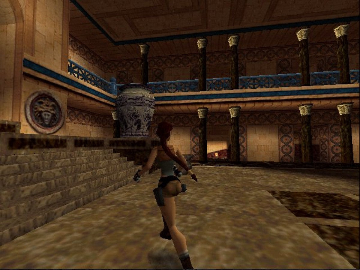 Tomb Raider The Last Revelation gameplay PlayStation 1 (PS1) video game, action adventure, exploration and puzzle solving, classic Lara Croft title  