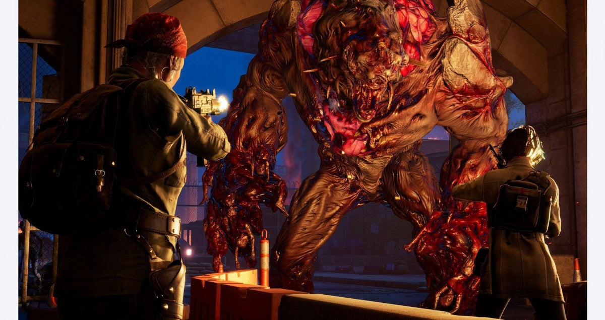 Back 4 Blood gameplay for Xbox Series X (XSX) cooperative first-person shooter video game