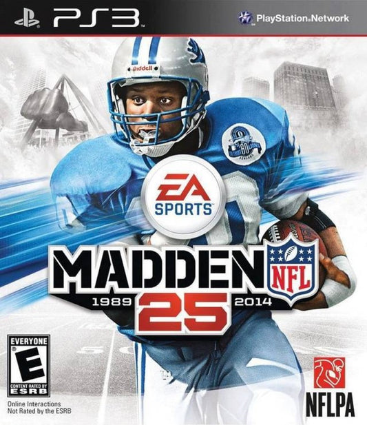 Madden NFL 25 cover art for PlayStation 3 (PS3) video game