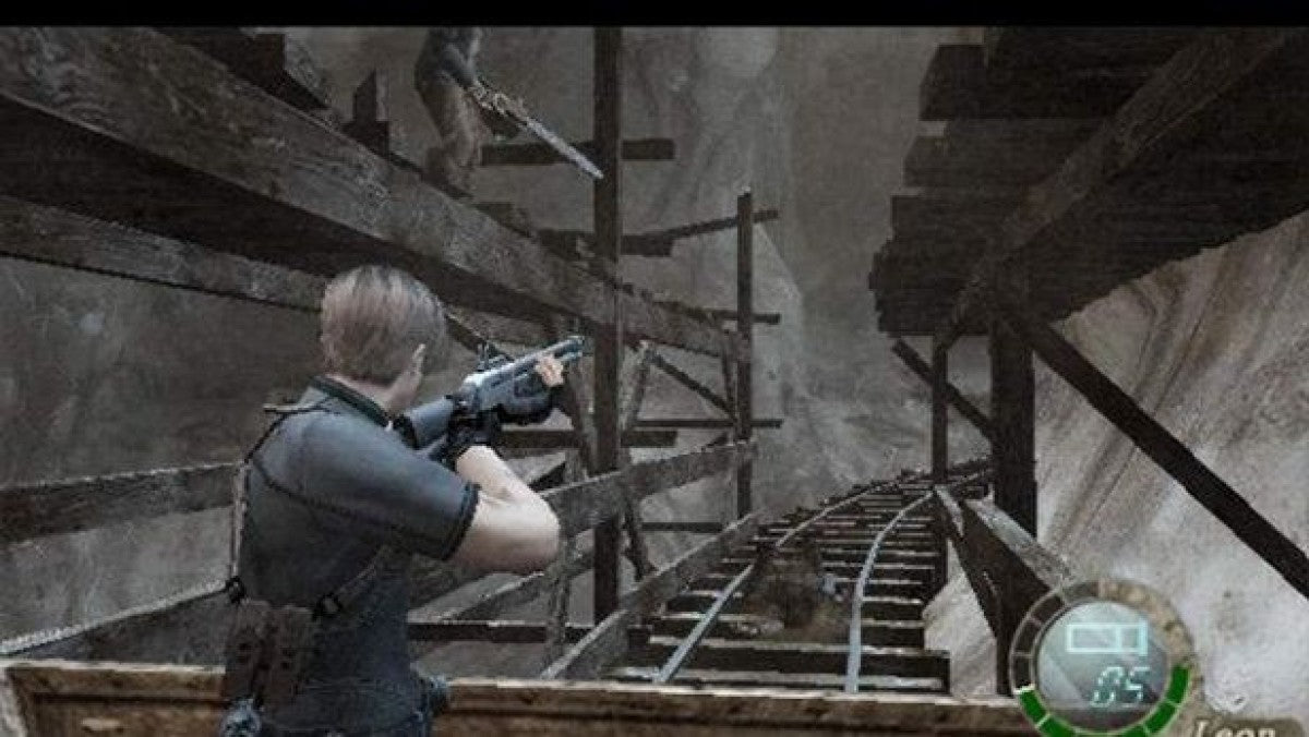 Resident Evil 4 – PlayStation 2 (PS2) video game gameplay, survival horror game.