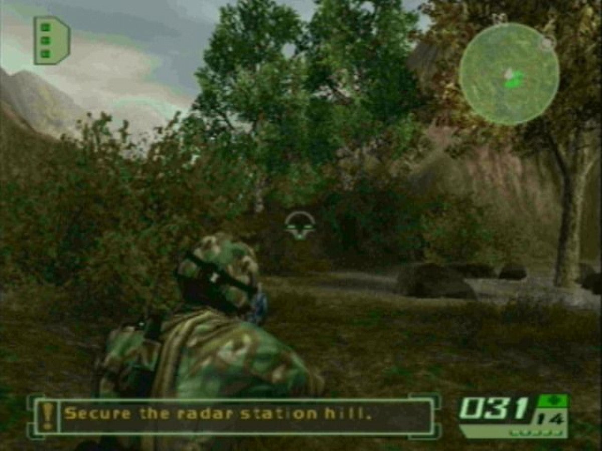 Tom Clancys Ghost Recon 2 retro Nintendo GameCube video game Ghost Recon tactical military shooter squad based combat stealth warfare Tom Clancy action multiplayer console title Nintendo GameCube release gameplay