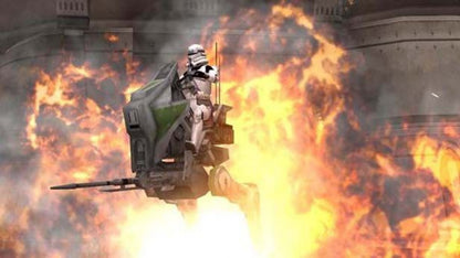 Star Wars: Battlefront II – PlayStation 2 (PS2) video game gameplay, action shooter.