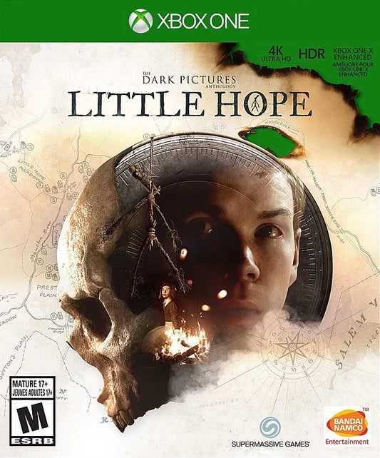 Dark Pictures Anthology Little Hope cover art for Xbox One XONE video game