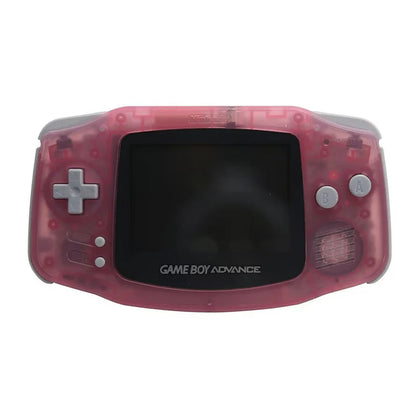 retro Fuchsia Pink Nintendo Game Boy Advance handheld console authentic collectible portable gaming system classic Nintendo GBA retro gaming hardware tested working OEM official console handheld gamer gift rare color variant