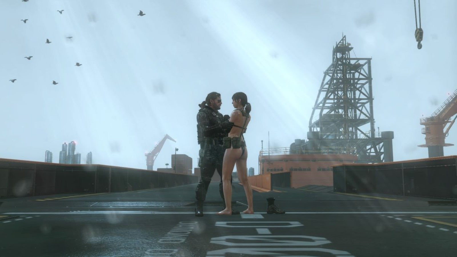 Metal Gear Solid V: The Phantom Pain [Day One] – PlayStation 4 (PS4) video game gameplay, action stealth game