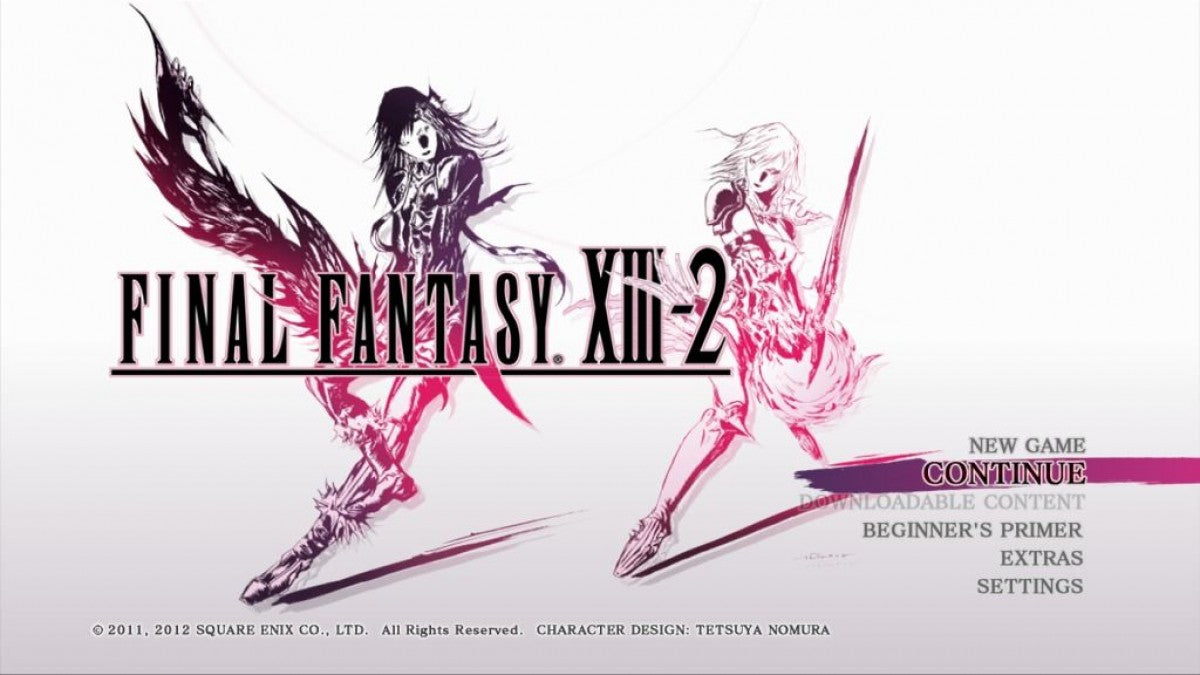 Final Fantasy XIII-2 gameplay for PlayStation 3 (PS3) video game