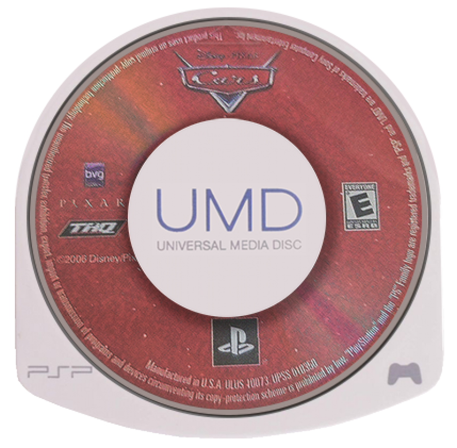Disney Pixar Cars – PlayStation Portable (PSP) disc for racing adventure video game
