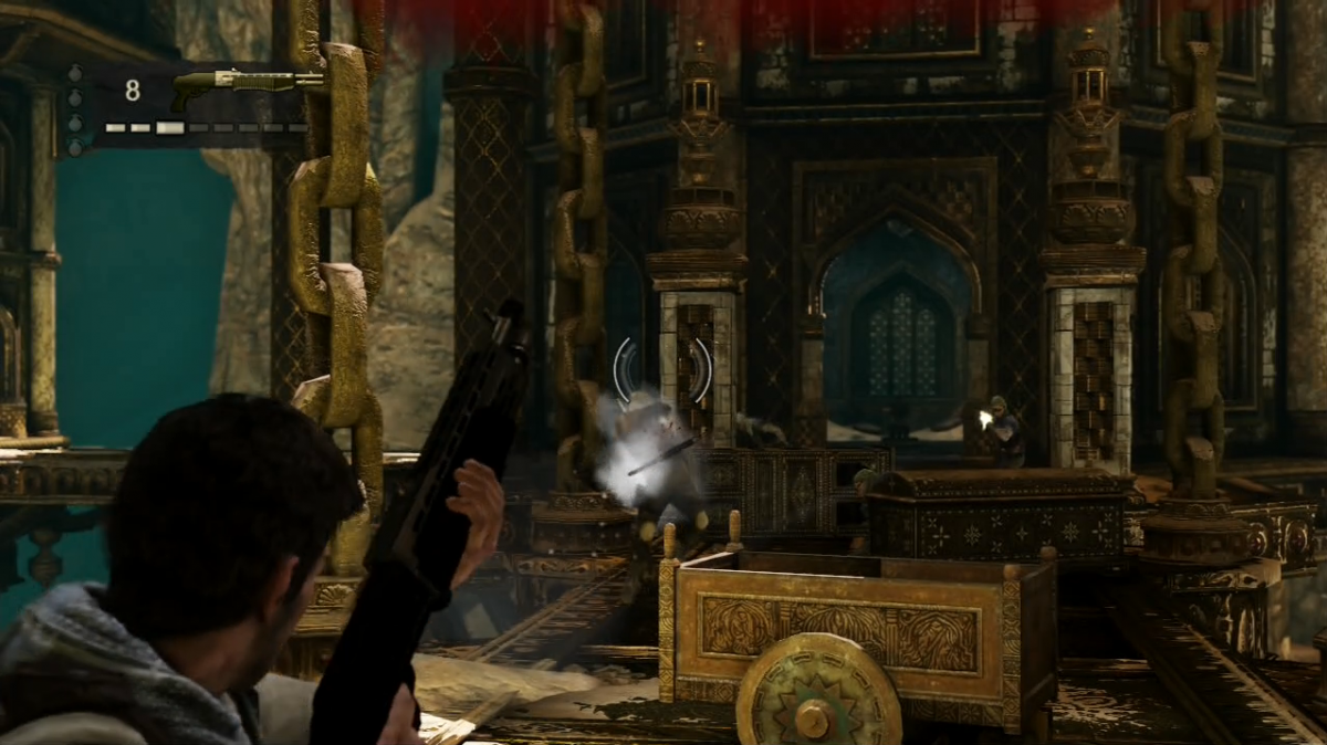 Uncharted 3: Drake's Deception gameplay for PlayStation 3 (PS3) video game