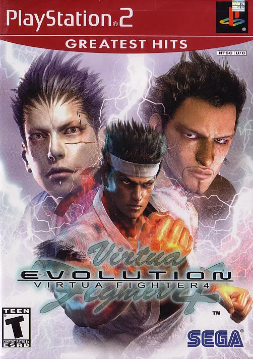 Virtua Fighter 4: Evolution [Greatest Hits] cover art for PlayStation 2 (PS2) video game